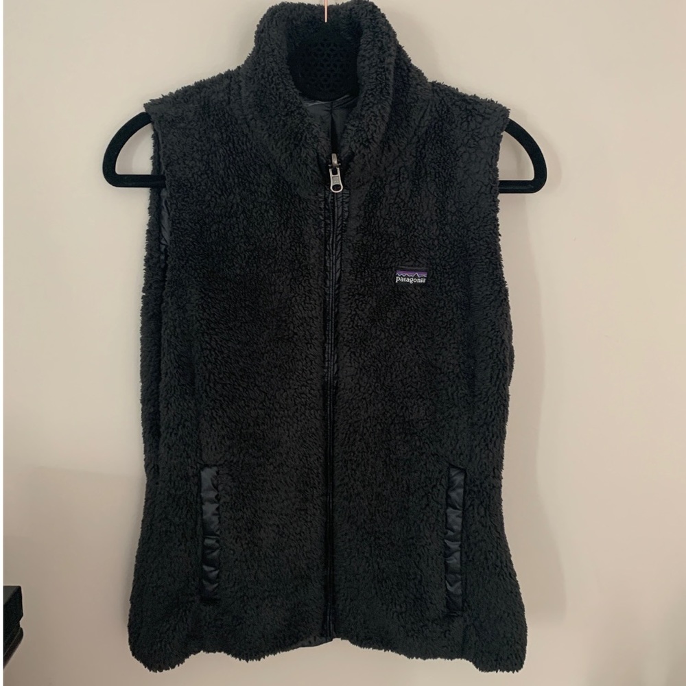 Patagonia faux fur vest